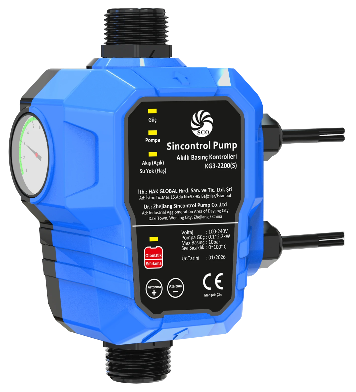 Akıllı Kontrol Cihazı KG3-2200(S)