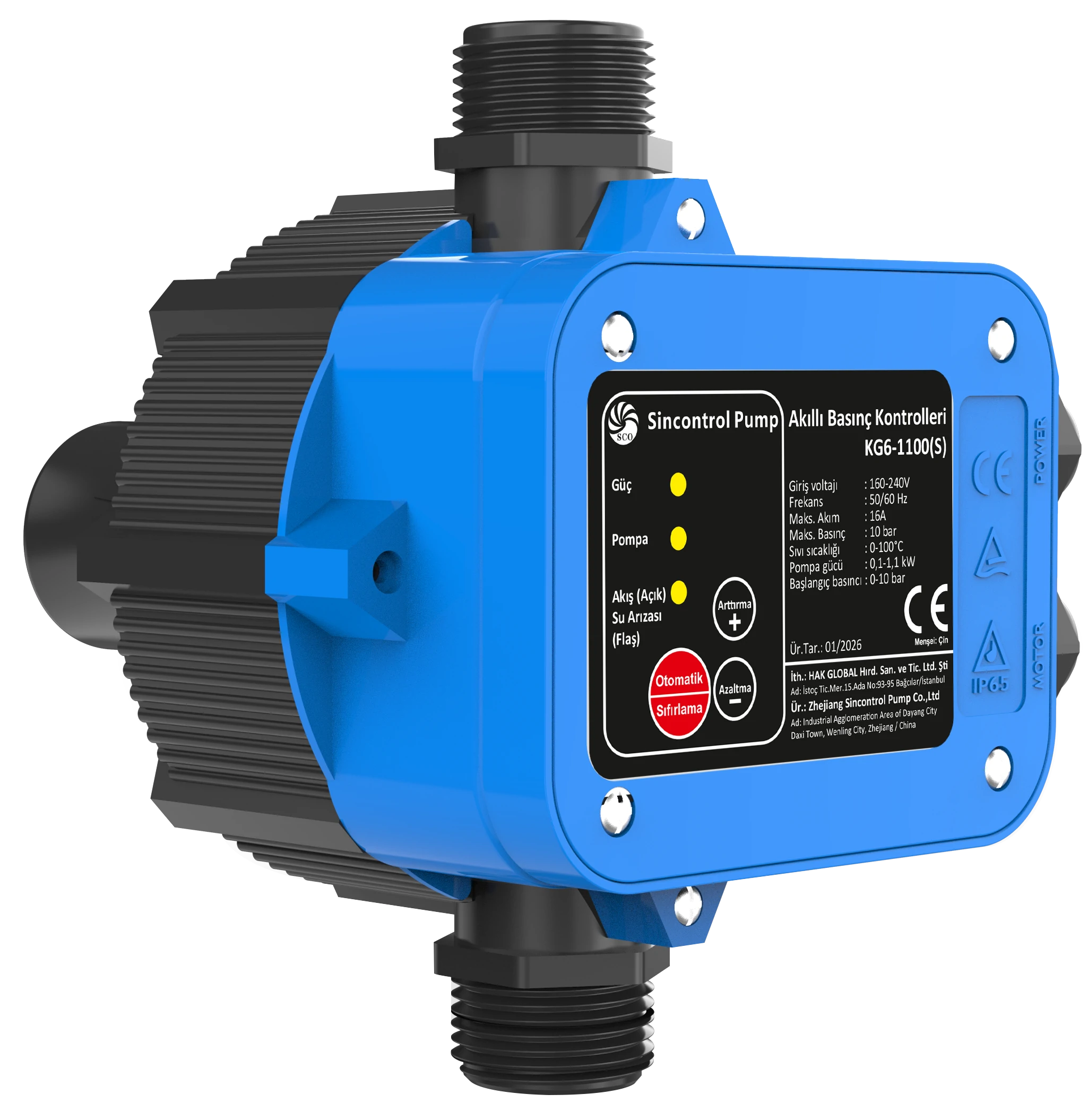 Akıllı Kontrol Cihazı KG6-1100(S)
