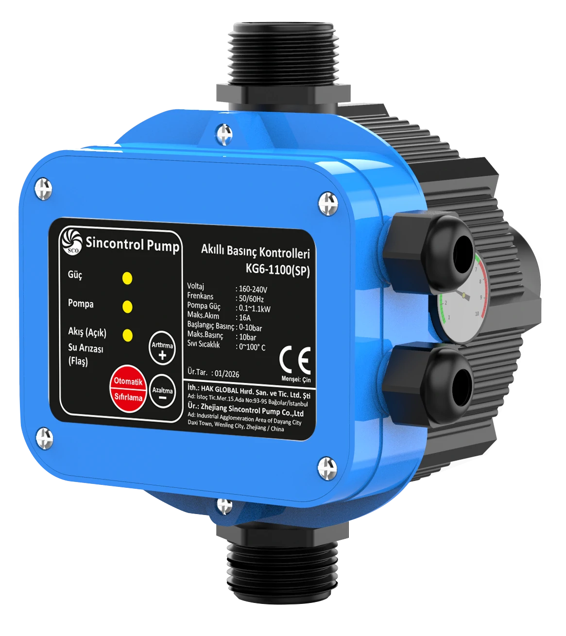 Akıllı Kontrol Cihazı KG6-1100(SP)